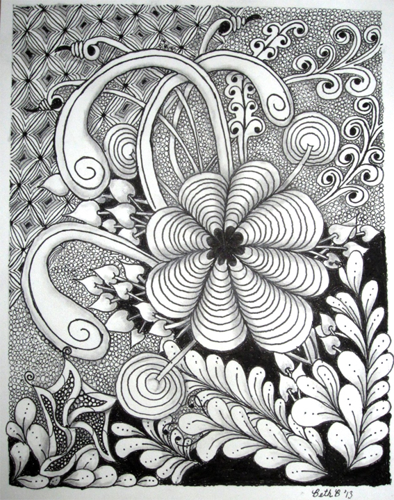 Zentangle: Classes with a CZT