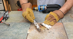 paint hardware metal remove easy quick steps