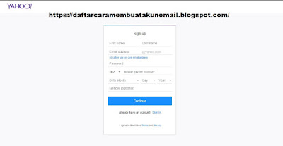 Daftar Cara Membuat Akun Email Baru 