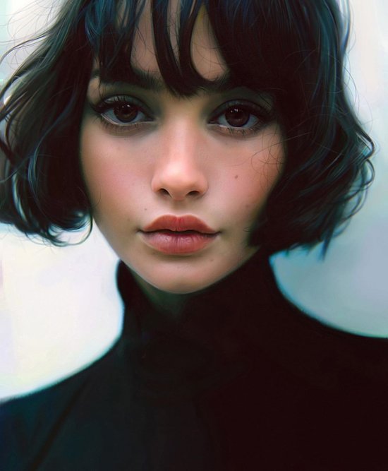 As belas pinturas foto-realistas com mulheres de Irakli Nadar Irakli Nadar artstation instagram arte pinturas mulheres animes foto-realista beleza