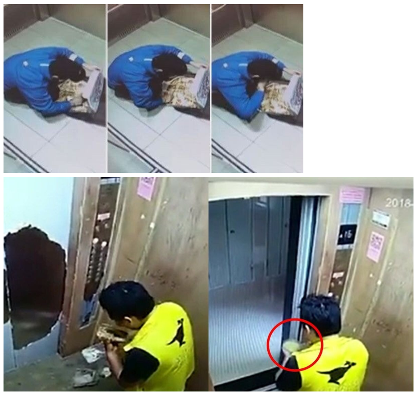 배달하면서 음식 빼먹는 양아치들.jpg | 인스티즈