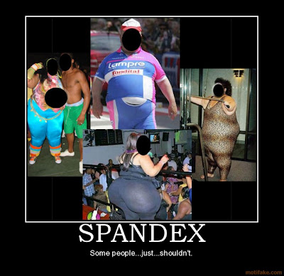 Fat Woman In Spandex 98
