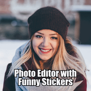 Photo Editor with Funny Stickers for iPhone and iPad