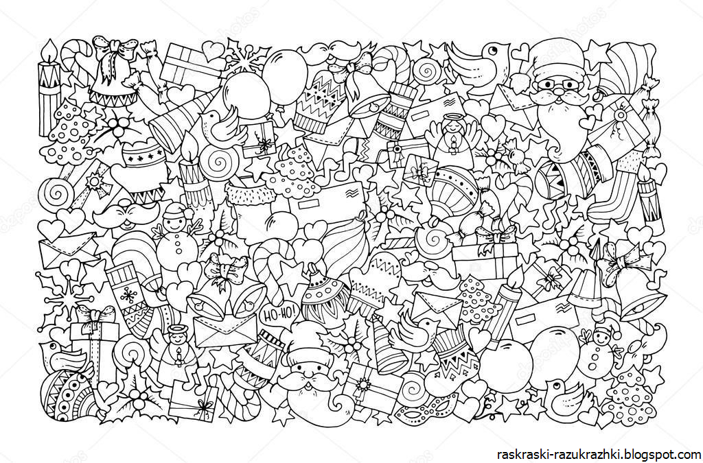 Мелкие Раскраски Для Детей