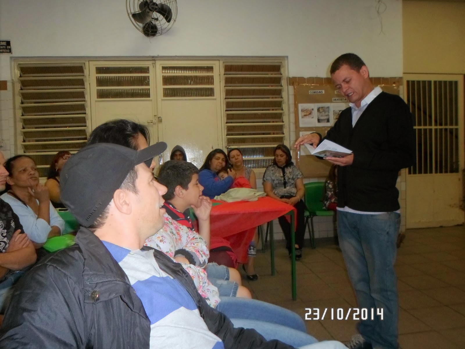 CORDEL: PALESTRA PARA A EJA DA EMEF “DR. ELIAS DE SIQUEIRA CAVALCANTI