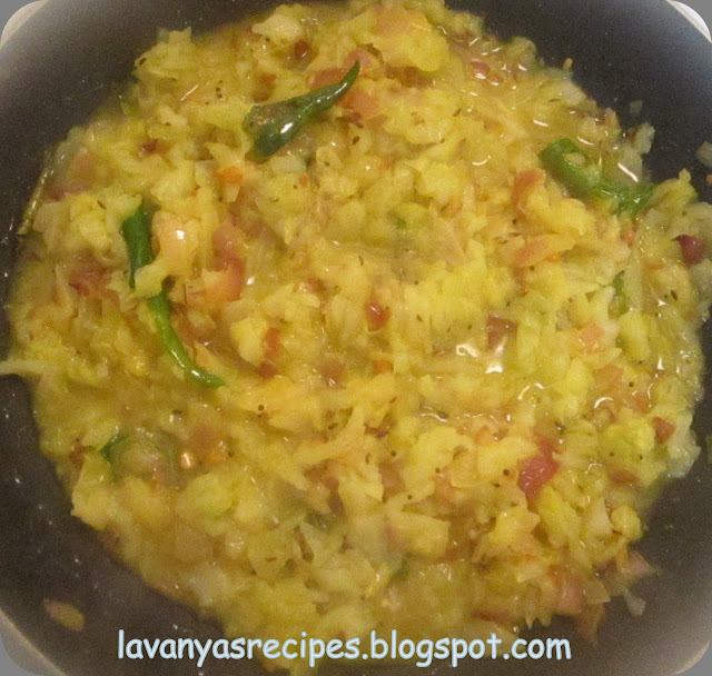 Cabbage Moong Dal Curry Diva Likes