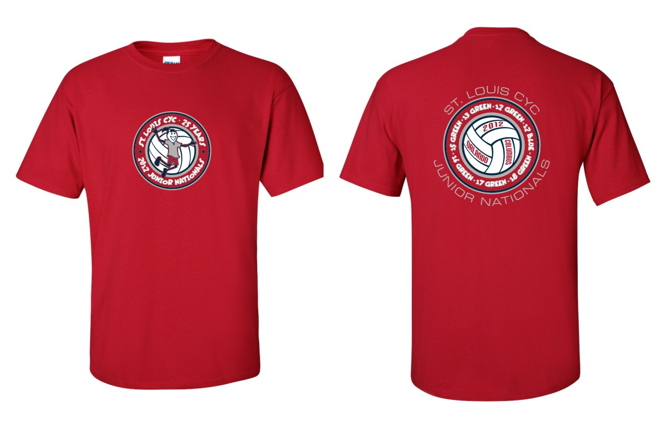St Louis CYC News: 2012 CYC JNC T-shirt Order Form