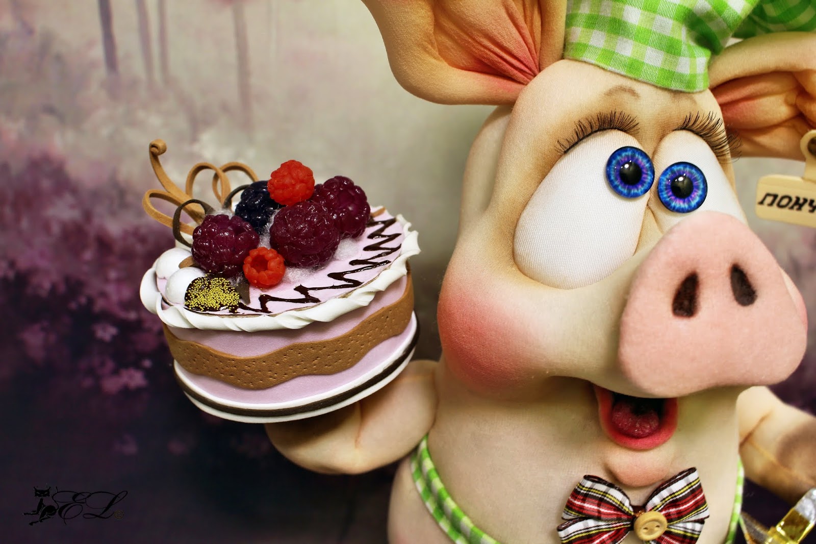 Школа кукольного мастерства Елены Лаврентьевой: Поросенок Пончик