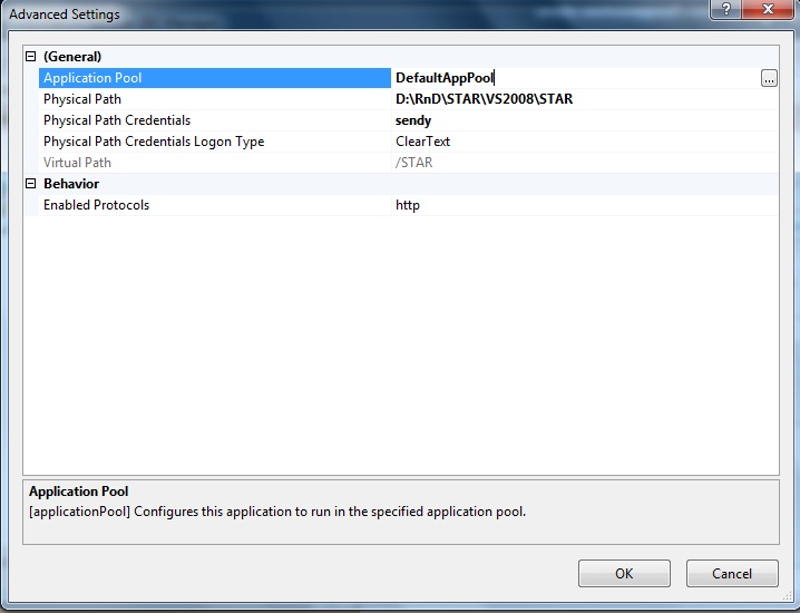 how to create a application pool in iis