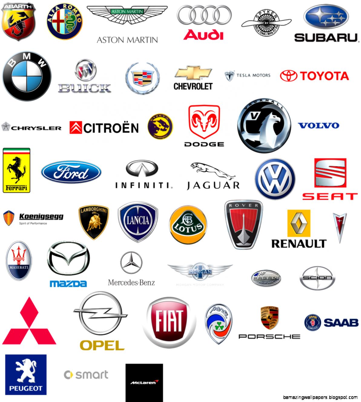 Different Car Logos