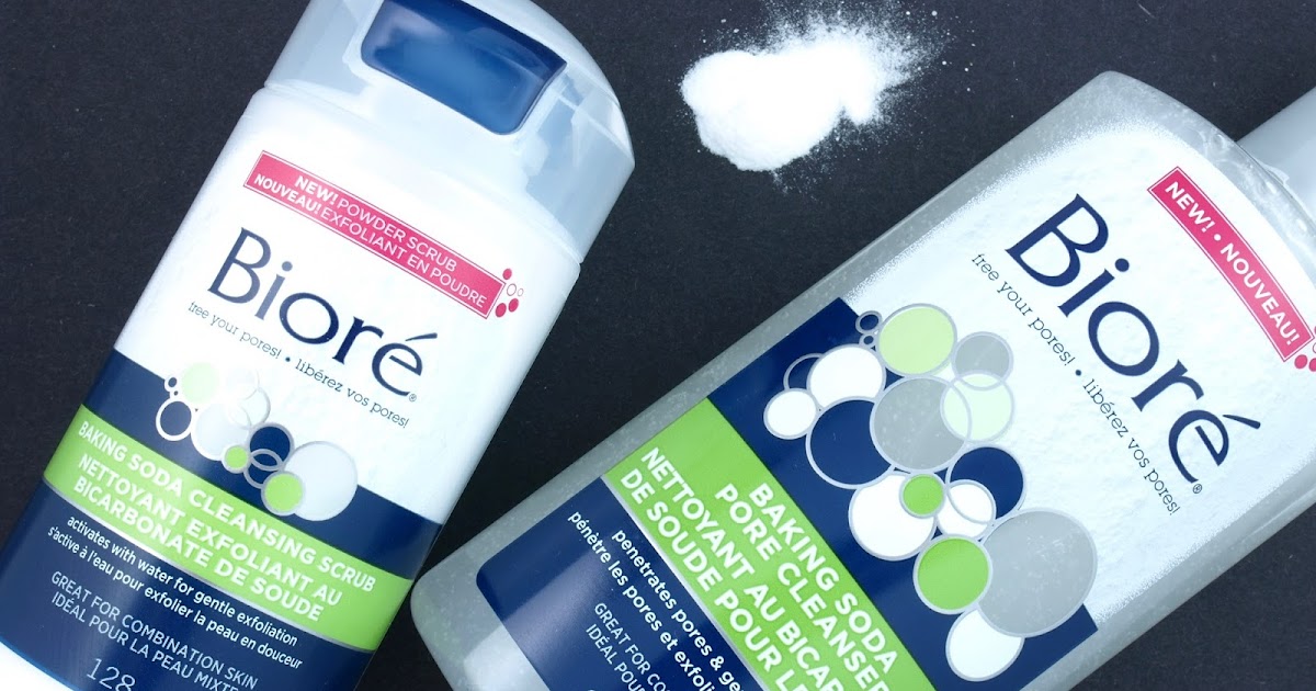 Biore Baking Soda Cleansing Scrub & Pore Cleanser Review The Happy