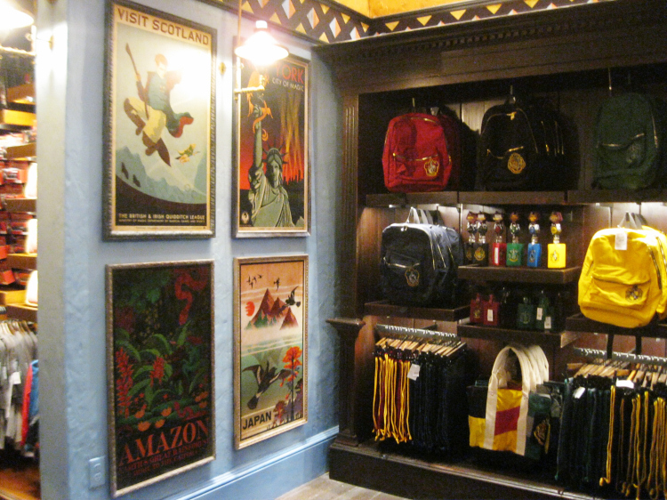 Wizarding World of Harry Potter travel posters