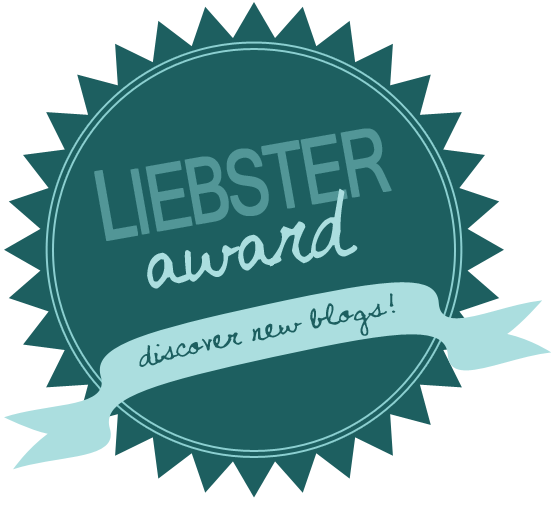 Liebster award button logo.