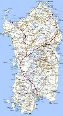 google maps europe: Mappa de Cagliari della città immagini