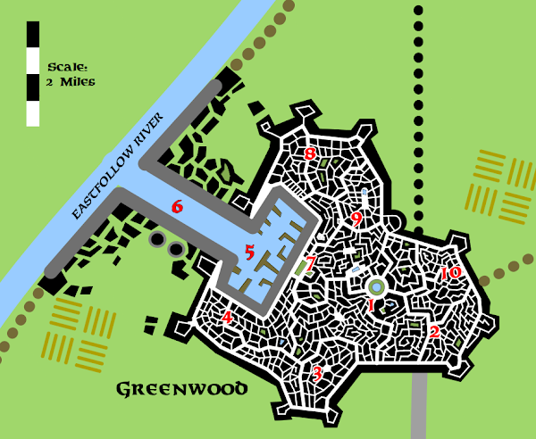 Mystara Foresthome Greenwood streetmap