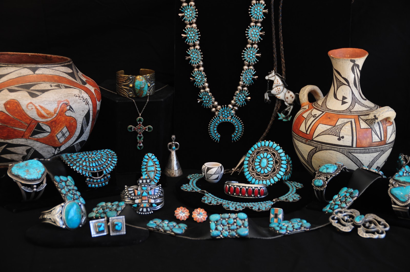 Saks Galleries Blog Antique Southwestern Jewelry Exhibition Extended