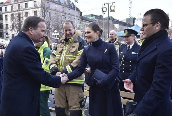 Crown Princess Victoria of Sweden and Prince Daniel attended a memorial concert at King's Garden for victims of 2017 Stockholm terrorist attack