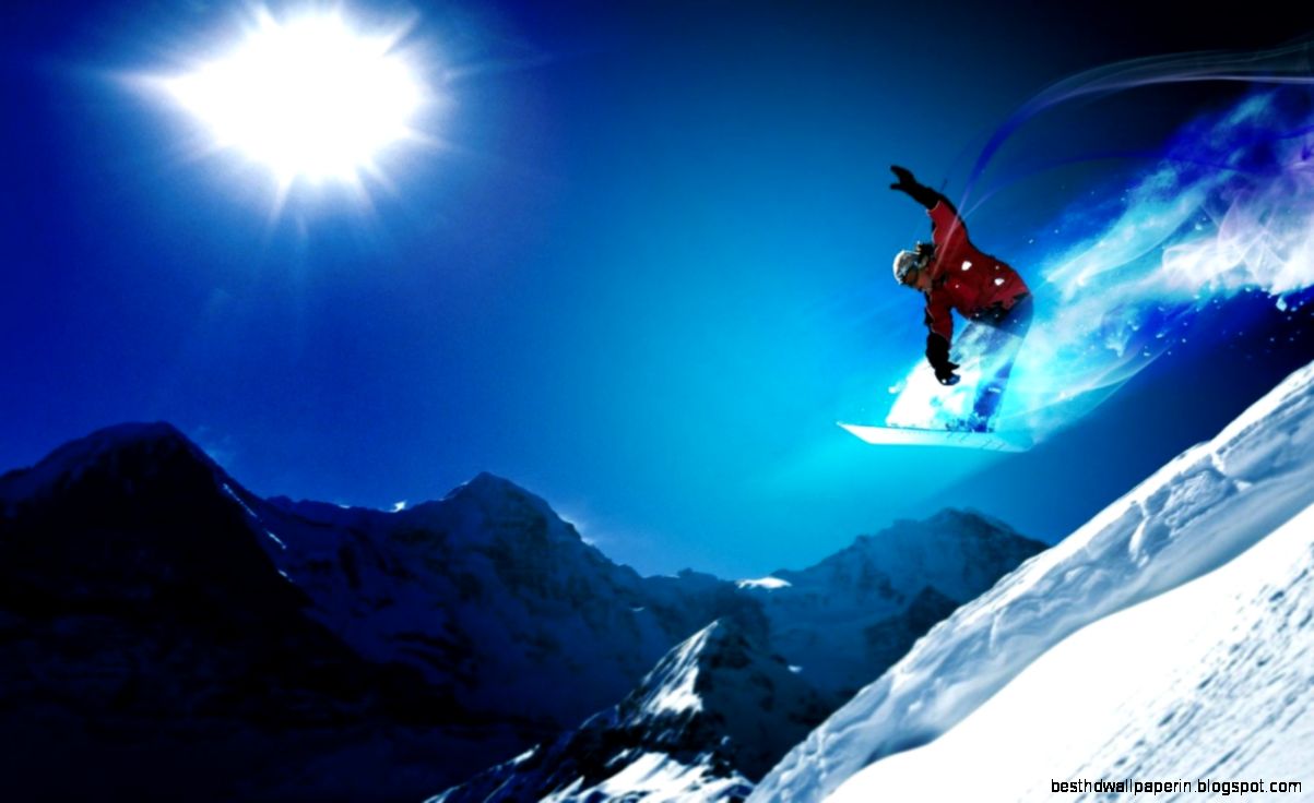 Snowboarding Awesome On Perfect Landscape Wall 3129 Wallpaper