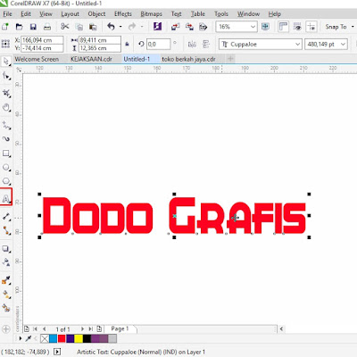 Cara Memisahkan Huruf Yang Sudah Kita Covert Dodo Grafis Download File Cdr Ai Pdf Eps