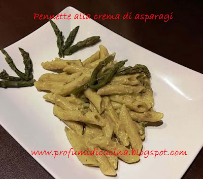 pennette alla crema di asparagi