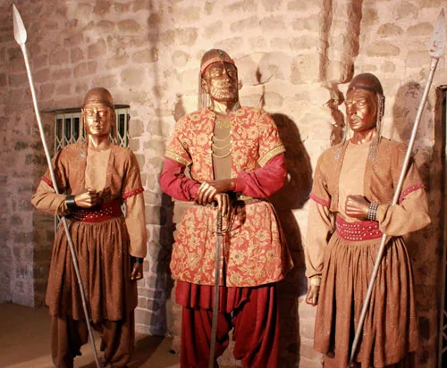 Sher Shah Suri and his guards