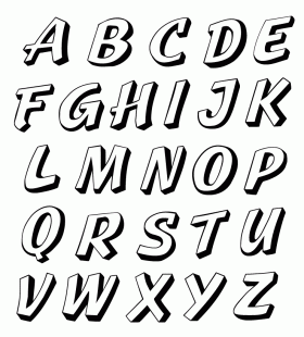 F&Z pintura em tecido: Letras para pintura