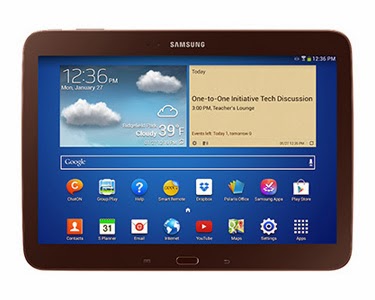 New classroom-ready tablet from Samsung to work with Google Play for Education
