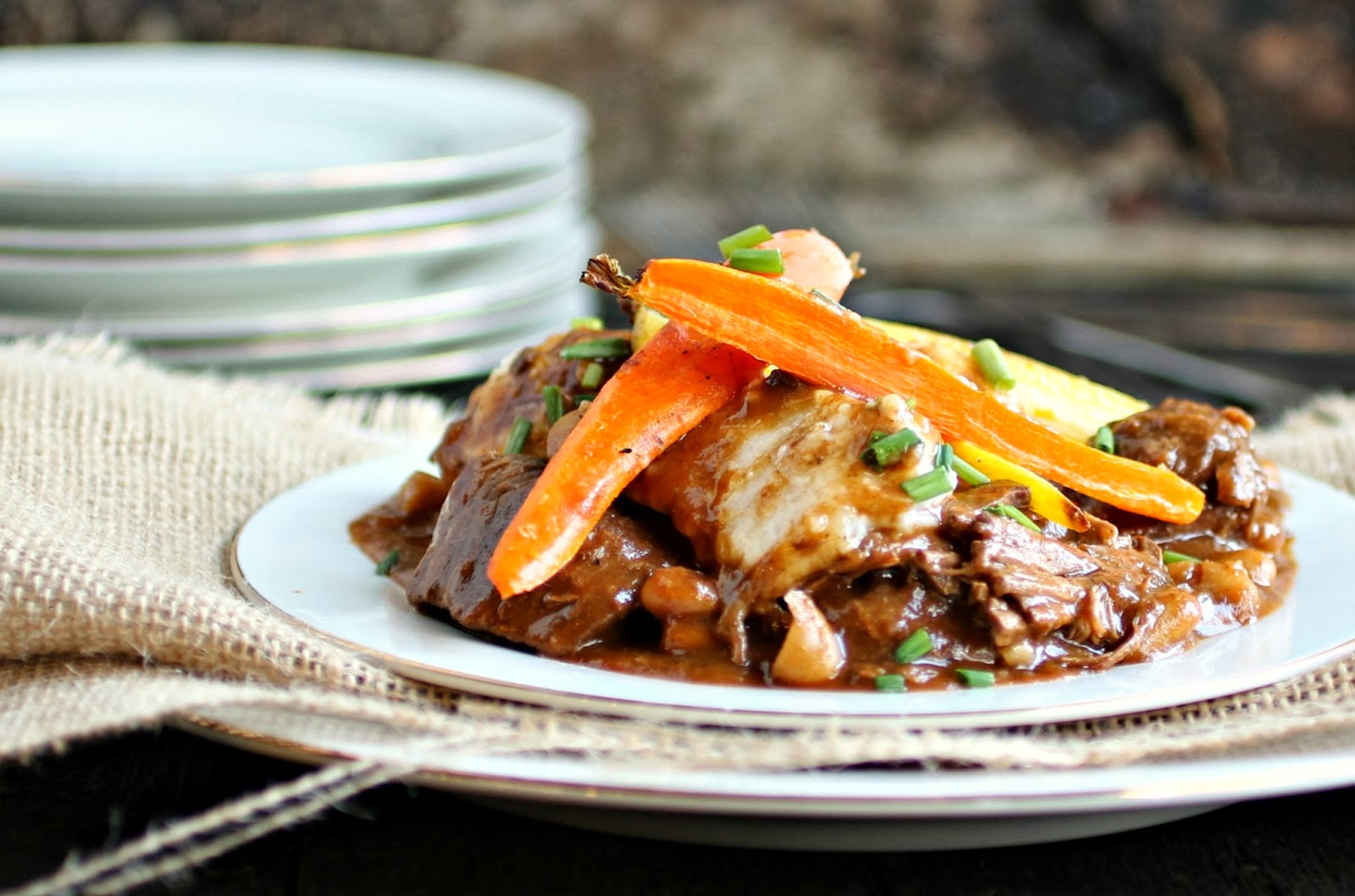 Hungry Couple Moroccan Spiced Beef with Herb Parmesan Dumplings