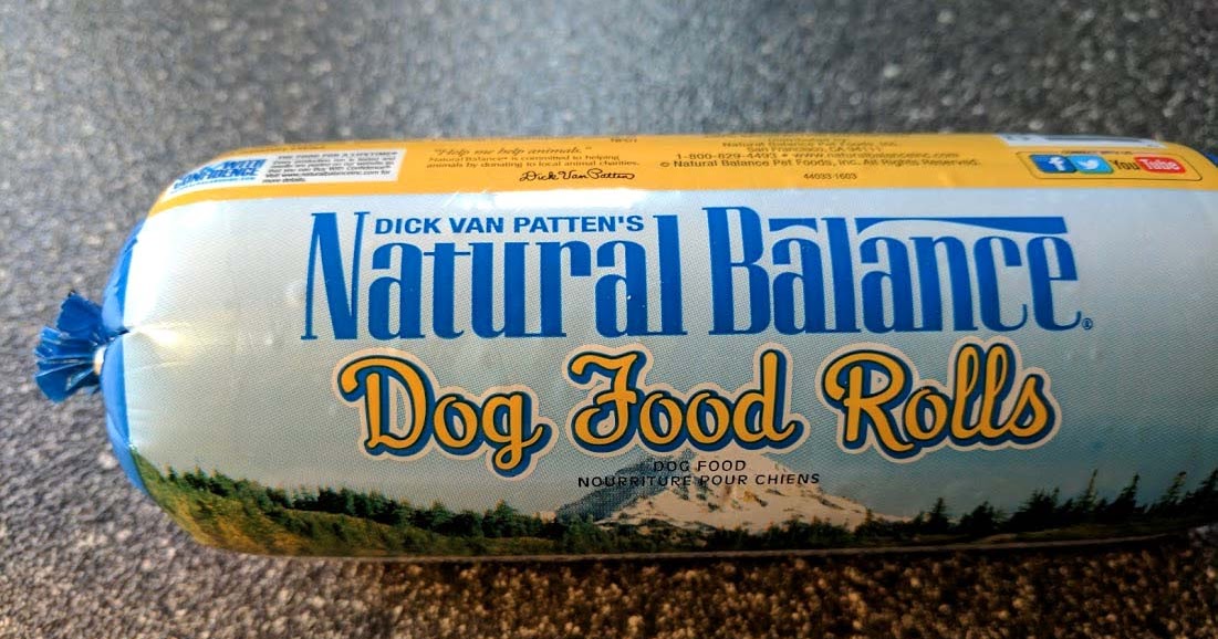 Gardening with Wyatt Natural Balance Dog Food Rolls