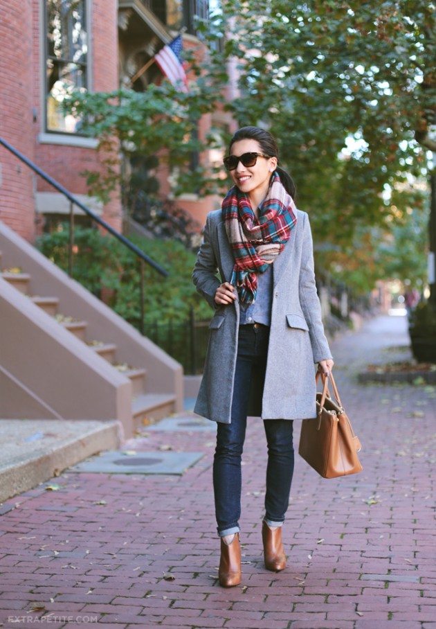 Bellos abrigos de moda | Color gris en invierno Bellos abrigos de moda | Color gris en invierno