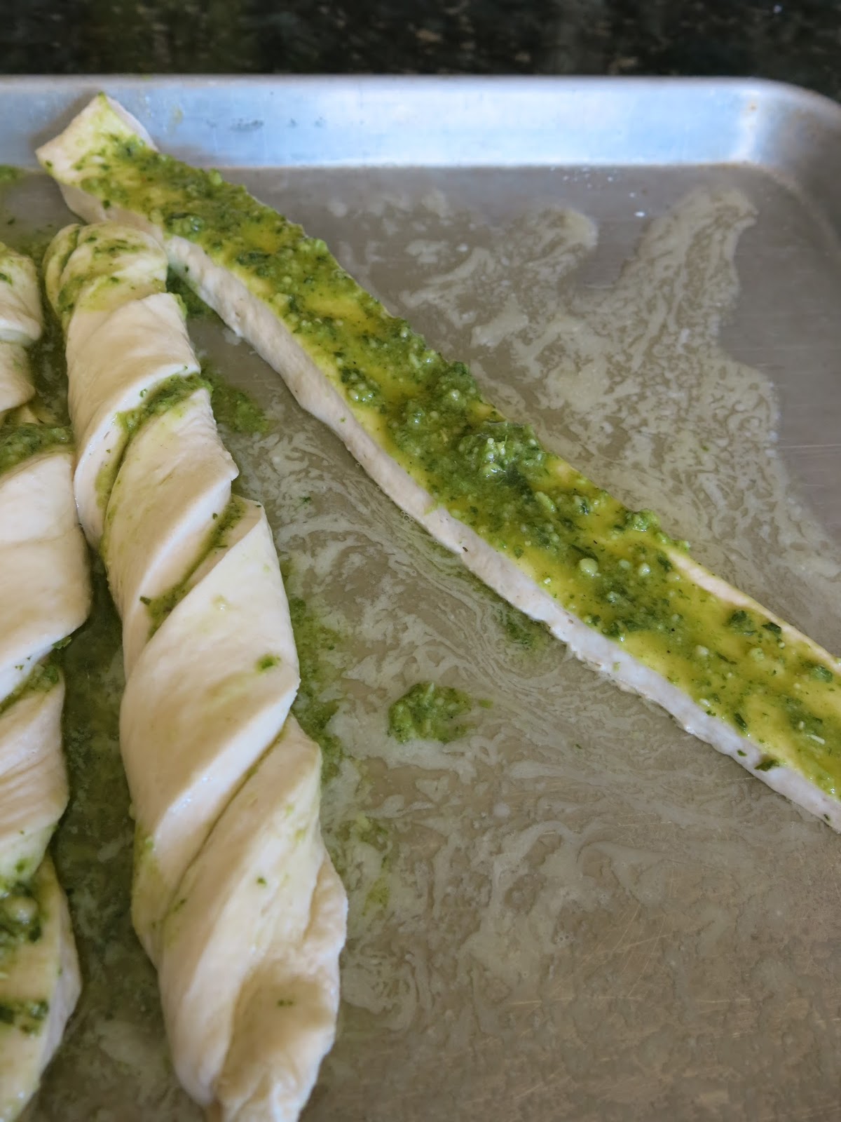 Pesto Twist Breadsticks Purple Chocolat Home