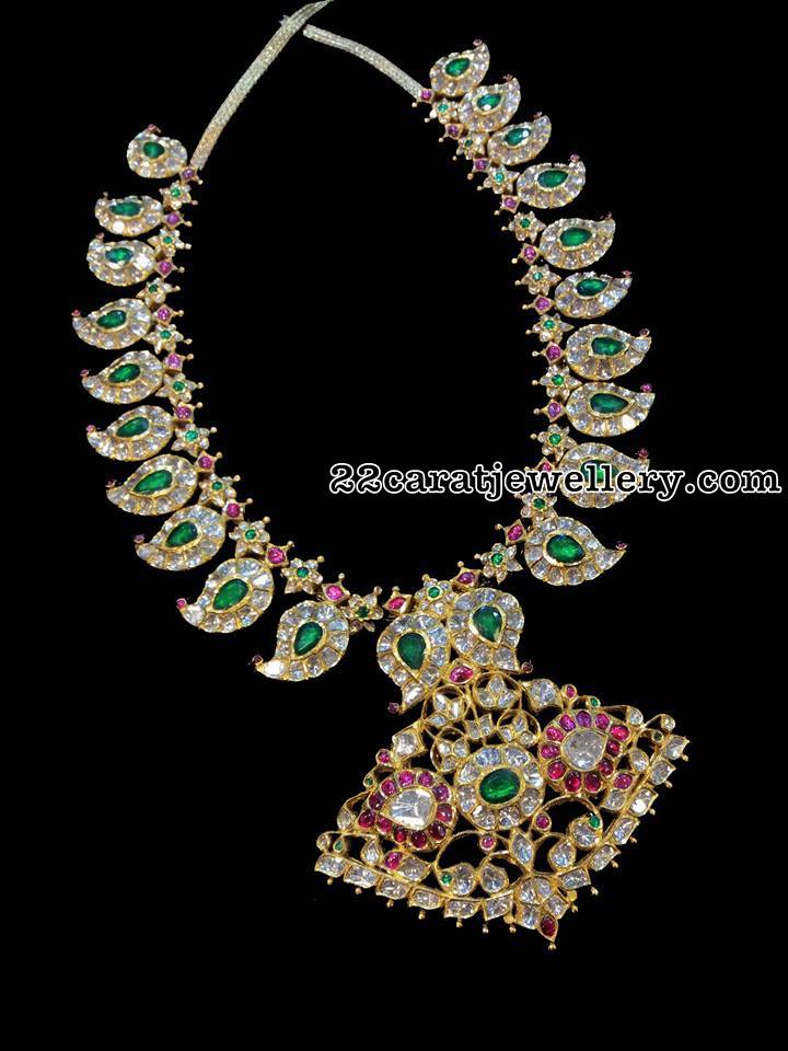 Trendy Mango Necklaces by SRJ Jewelry Jewellery Designs