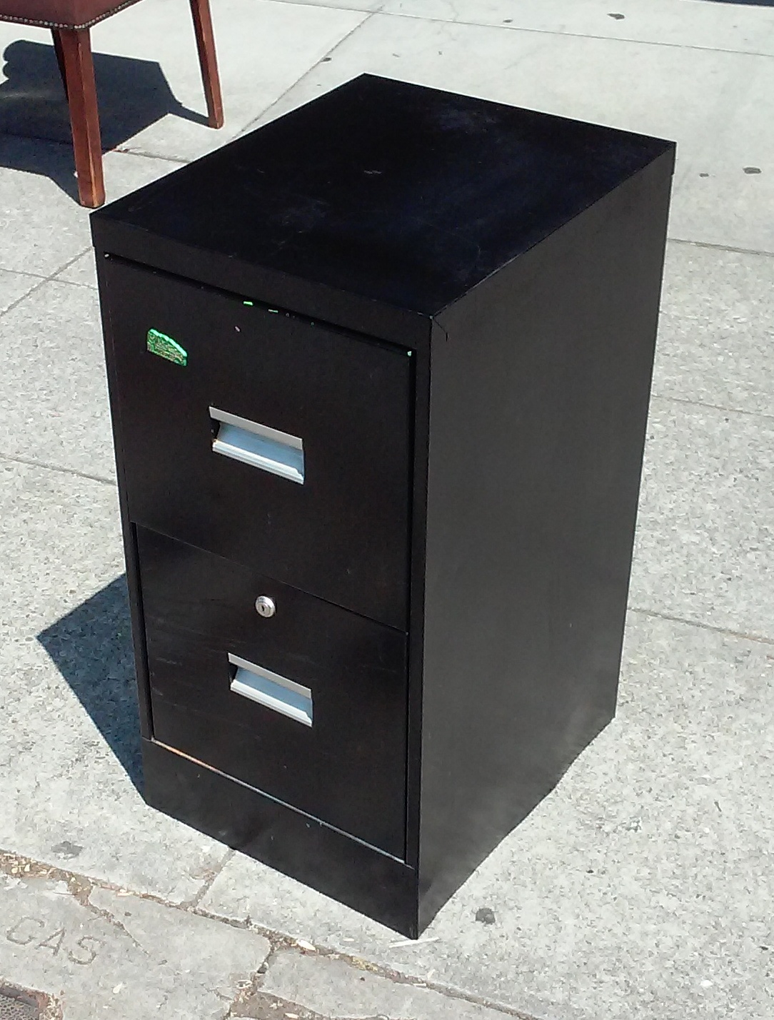 UHURU FURNITURE & COLLECTIBLES SOLD 17807 Two Drawer Hanging File