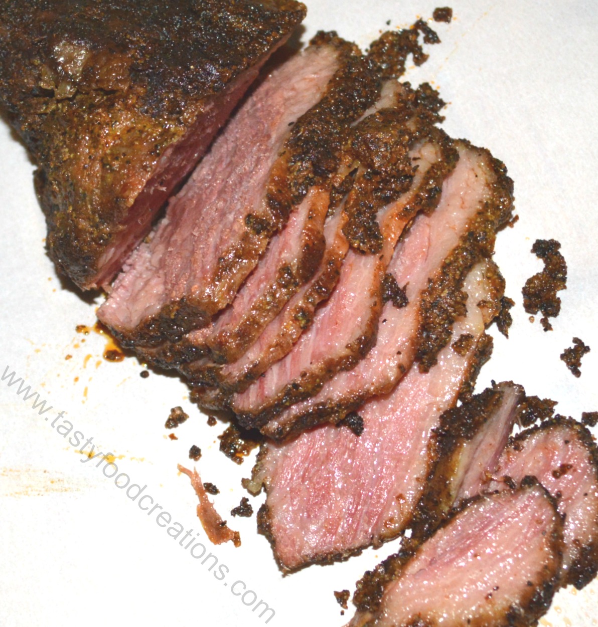 Tasty Food Creations Pastrami Recipe Using Corned Beef