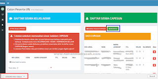 Cara Mengatasi Data Siswa Hilang Saat Membatalkan Siswa Capesun dii EMIS