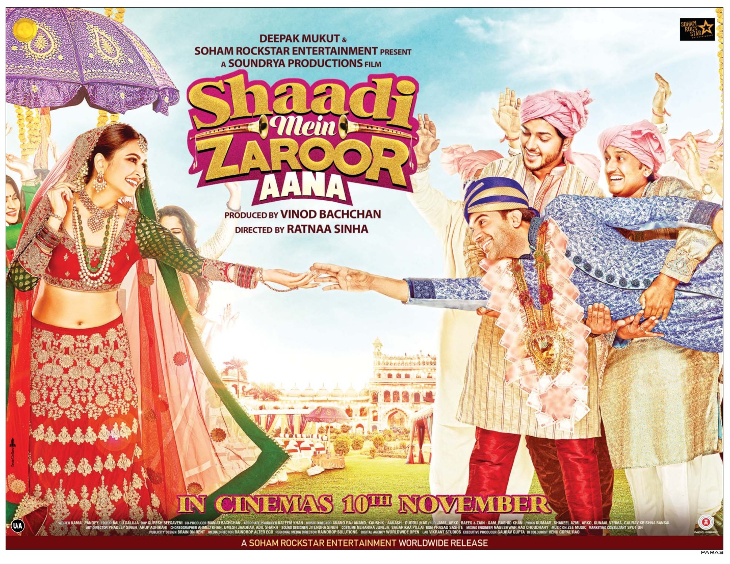 Fenil and Bollywood: (Crisp) Movie Review: SHAADI MEIN ZAROOR AANA by