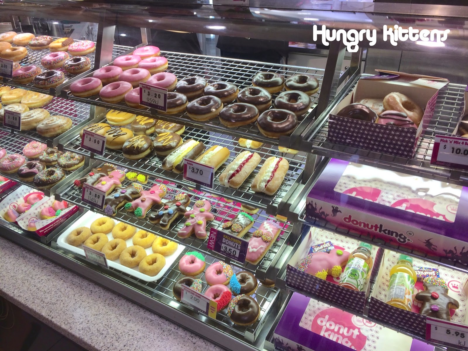 Hungry Kittens Halloween Donuts from Donut King