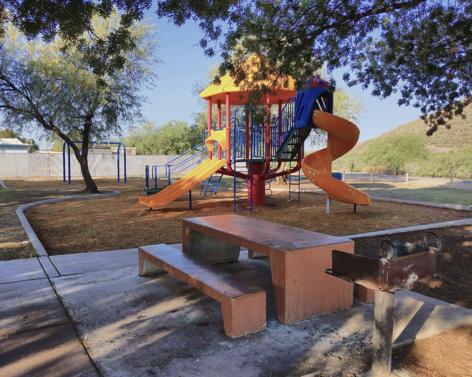 Tucson's Pocket Parks Picnic and playground with A view