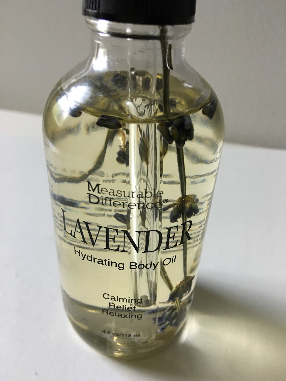 MEASURABLE DIFFERENCE LAVENDER HYDRATING BODY OIL