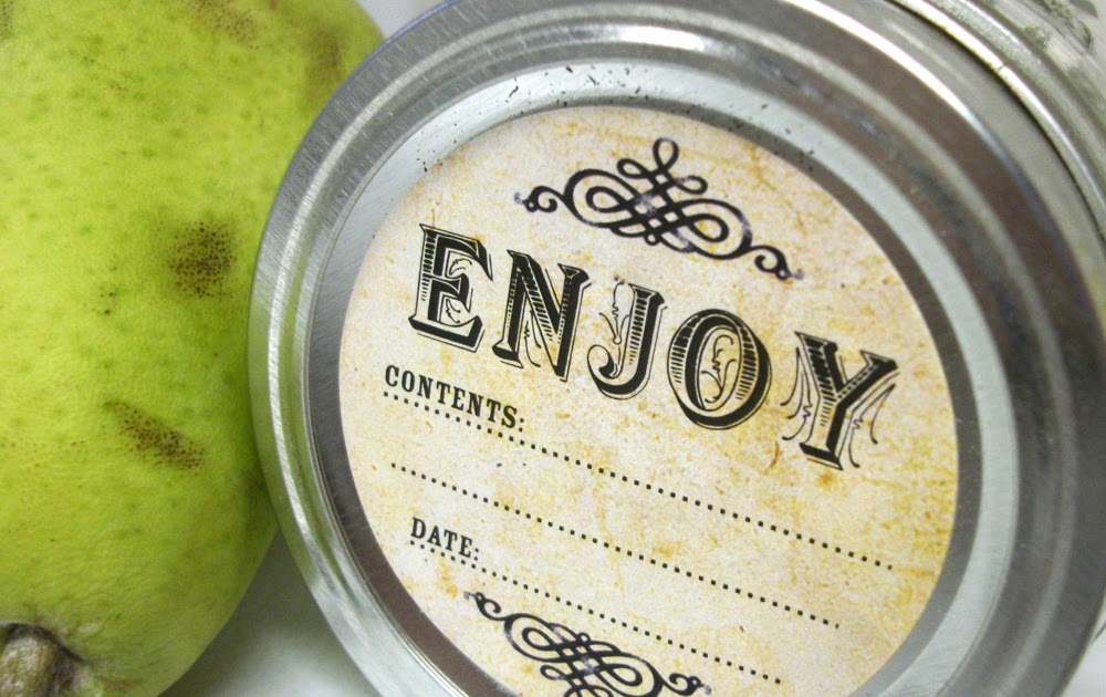 Colorful Adhesive Canning Jar Labels New Canning Labels