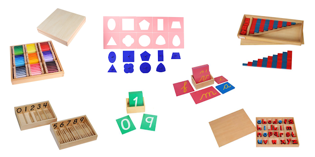 A look at a few Montessori materials for a new 4-year-old. 