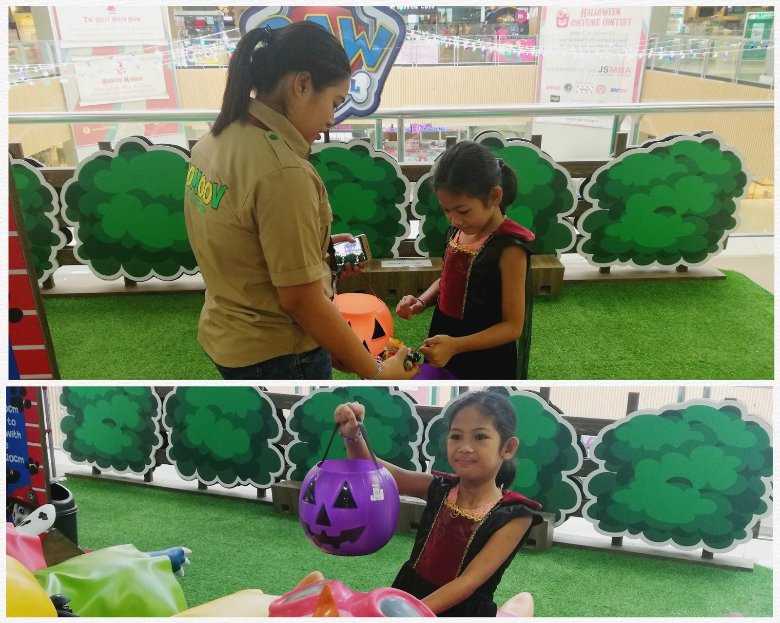 zoomoov trick or treat at sm southmall