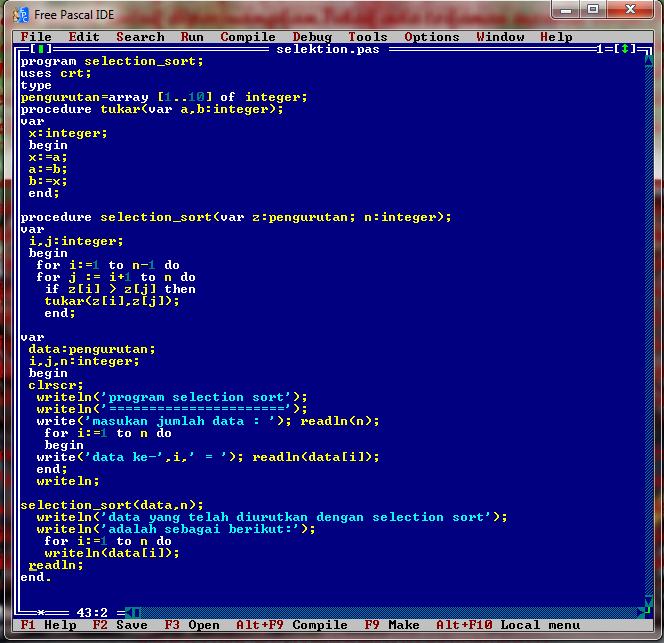 contoh program java menggunakan pengulangan while