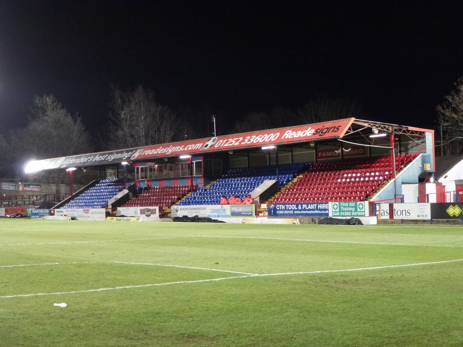 Extreme Football Tourism ENGLAND Aldershot Town FC