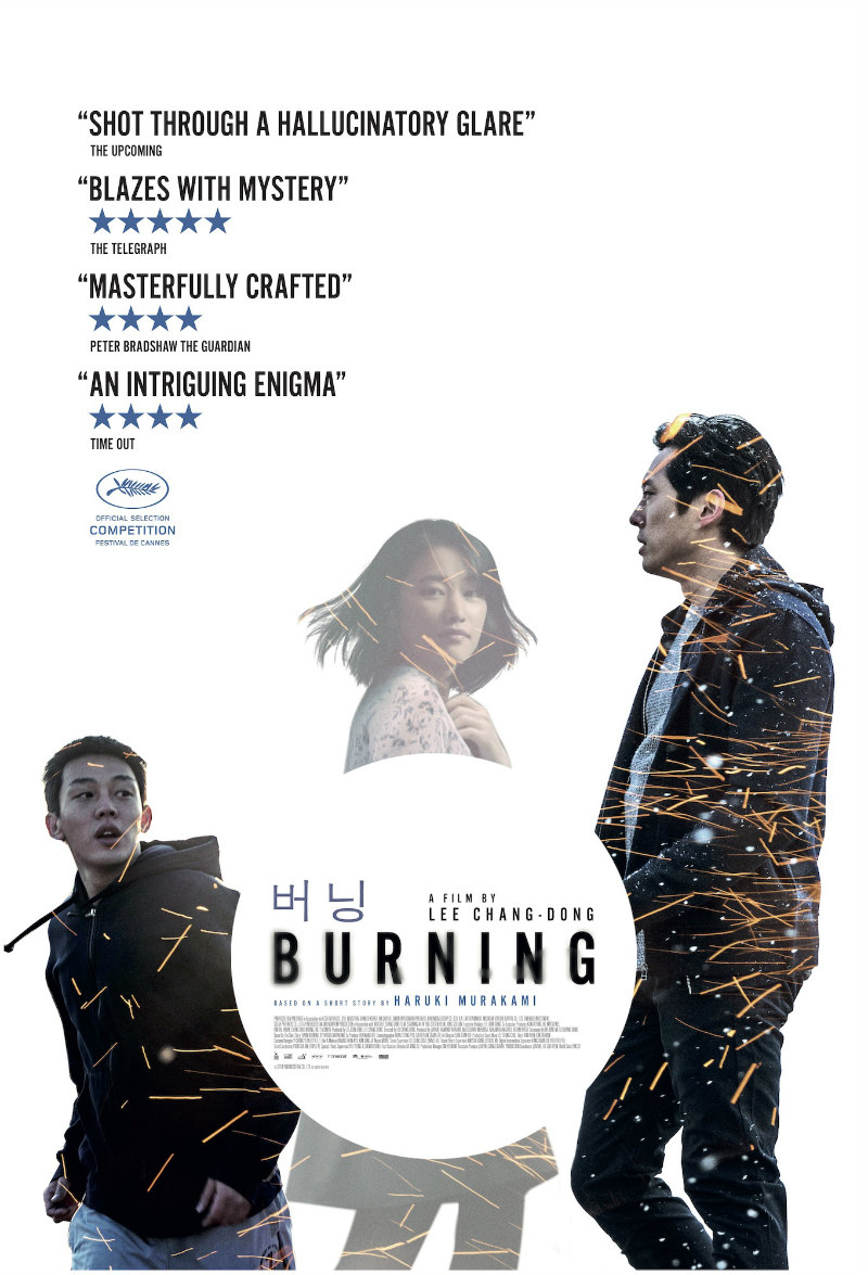 burning poster