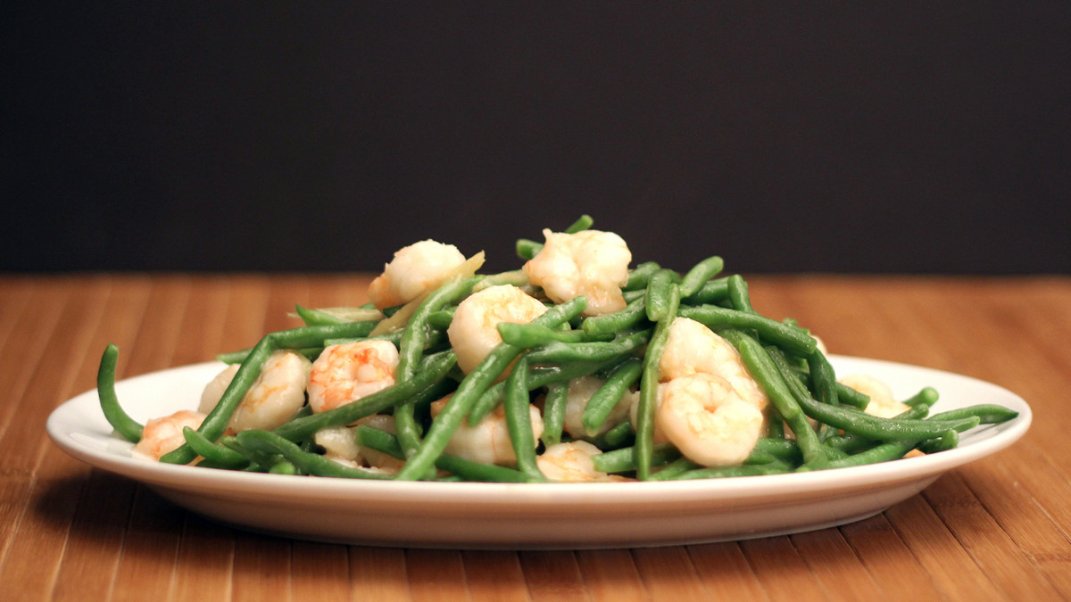 Cookistry Shrimp And Long Beans From Slanted Door