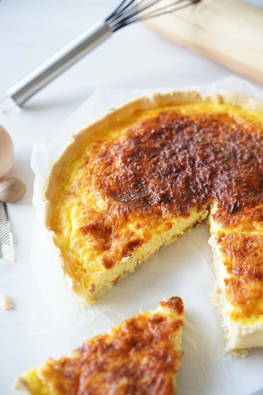 The Cook Time Quiche lorraine (lardons et gruyère)
