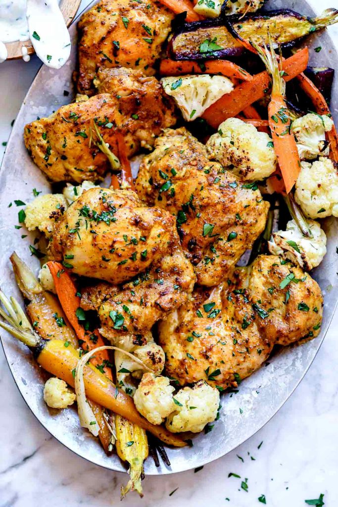 Delicious Recipes: Easy Tandoori Chicken With Vegetables