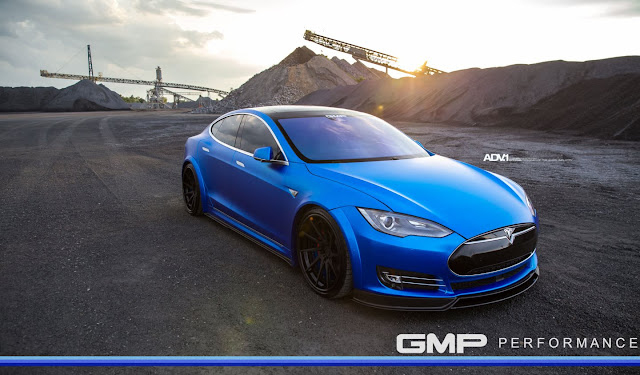 Tesla Model S P90D By GMP Performance on ADV.1 Wheels