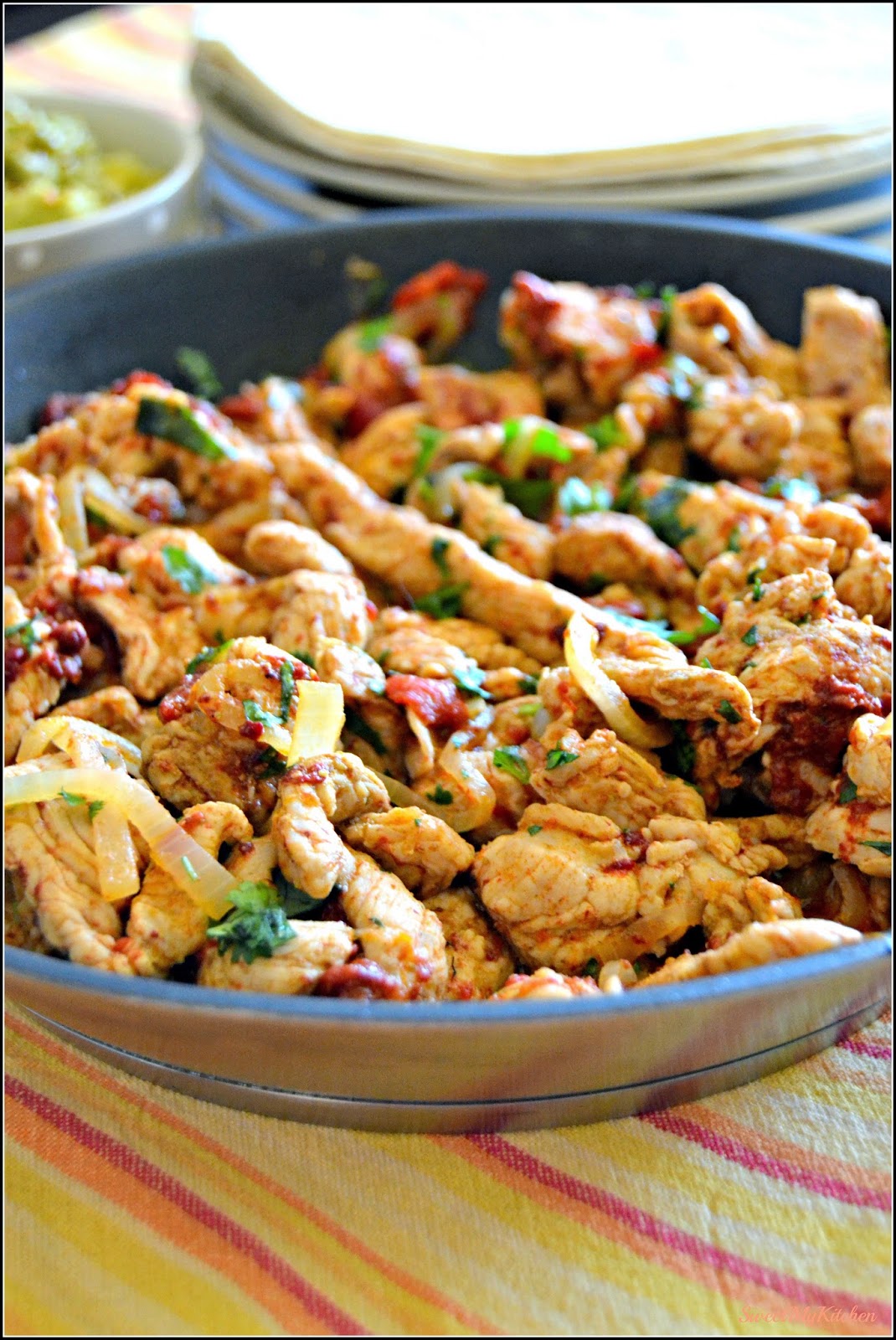 Sweet my Kitchen Fajitas de frango